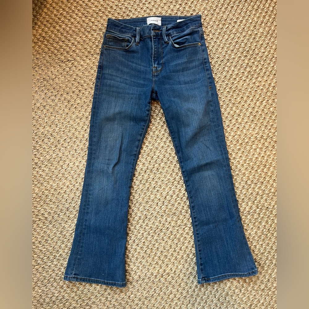 Frame Le Crop Mini Boot Jeans